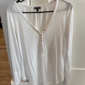 Express White Long Sleeve